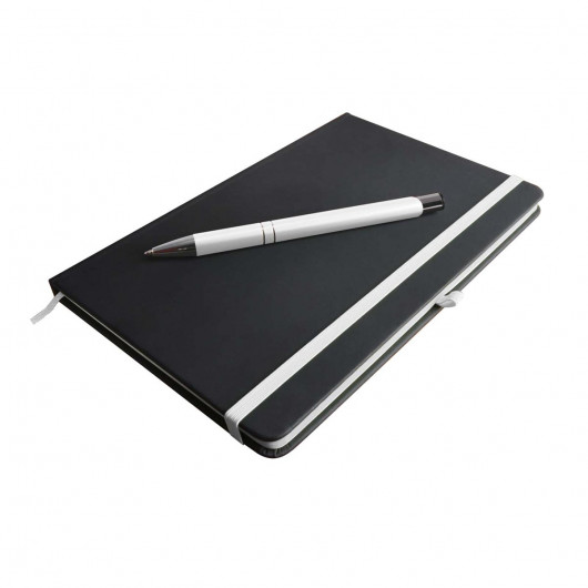 Promotional Ormond Notebook and Pens White